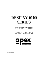 Apex Digital DESTINY 6100 SERIES Owner's manual