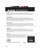 AKG K 181 DJ Owner's manual
