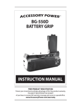 Accessory Power BG-550D User manual