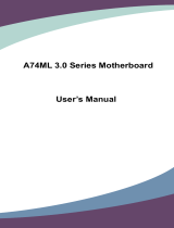 Foxconn A74ML-K 3.0 User manual