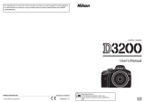 Nikon D3200 User manual