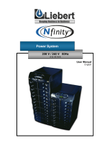 Liebert Nfinity User manual