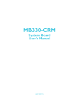 DFI MB330-CRM User manual