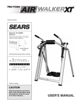 ProForm AIR WALKER XT User manual