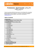 WiebeTech Forensic RTX User manual