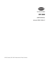 Hach DR 5000 User manual