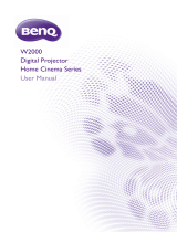 BenQ W2000 User manual