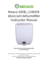 Meaco DD8L Junior - Force 4 User manual