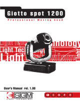SGM Giotto spot 1200 User manual