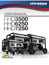 Hyundai HomePower HHD3500 User manual