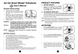 VTech Go Go Smart Wheels Car User manual