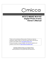Micca M707Z User manual