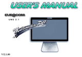 EUROCOM Uno 2.1 (A910EU) User manual