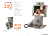 TANDBERG 150 MXP User manual