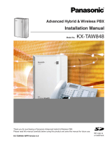 Philips KX- TAW848 User manual