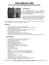 ICP DAS USA NS-208A User manual