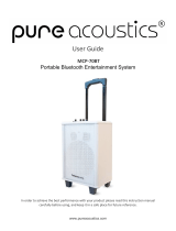 Pure Acoustics MCP-70 User manual