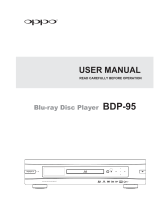 Oppo BDP-95 User manual