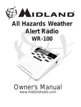 Midland WR-100 Owner's manual