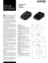 AKG PCC130 SW Owner's manual