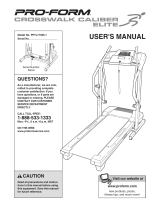 Pro-Form PFTL71505.1 User manual