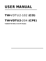 CTC Union TW-VDTU2-204 User manual