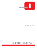 Olivetti d-Color MF2400 Owner's manual
