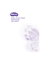 BenQ PH550 User manual