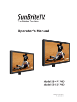 SunBriteTV SB-5517HD User manual