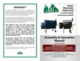 Green Mountain Grills Daniel Boone Assembly & Operation Manual