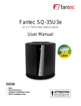 Fantec SQ-35U3e User manual