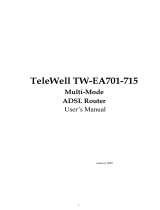 Telewell TW-EA701-715 User manual