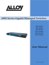 Alloy AMS-4T24S4SP User manual