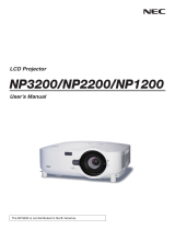 NEC NP2200 Owner's manual