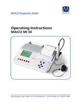 Maico MI 34 H Operating Instructions Manual