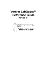 Vernier Original LabQuest Reference guide