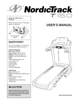 NordicTrack T15.0 Treadmill User manual