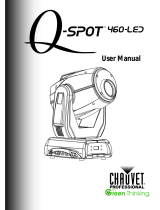 Chauvet Q-Spot 460-LED User manual