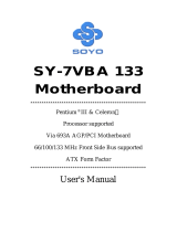 SOYO SY-7VBA 133 User manual