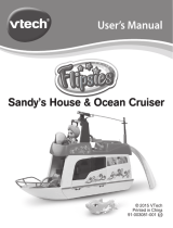 VTech Flipsies Sandy's House and Ocean Cruiser User manual