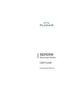 Planar SD2420W User manual
