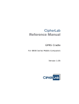 CipherLab 8000 GPRS Cradle Reference guide