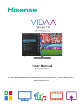 Hisense VIDAA H7 Series 55″ Smart TV User manual
