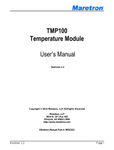 Maretron TMP100 User manual