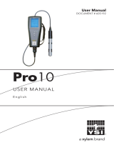 YSI Pro10 User manual