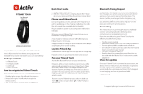 Actiiv Fitband Touch Owner's manual