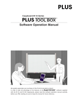 PLUS Vision M-12S, M-12W Owner's manual