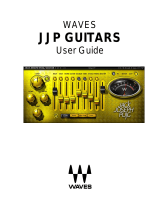 Waves JJP Guitars Owner's manual