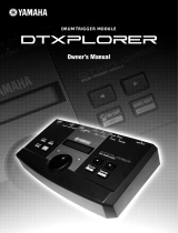 Yamaha DTXPLORER Drum Trigger Module DTXPLORER Owner's manual