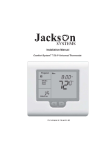 Jackson Comfort System T-32-P Installation guide